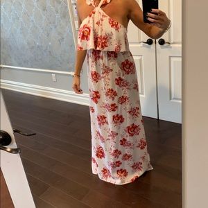 Authentic Tularosa flower maxi dress size s